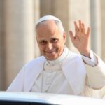 Pope Leo XIV at a Vatican audience