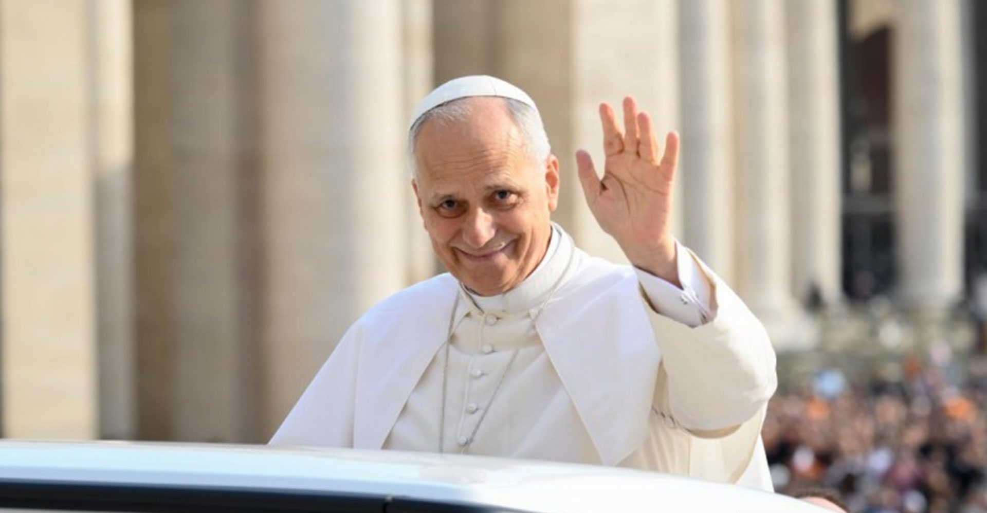 Pope Leo XIV at a Vatican audience