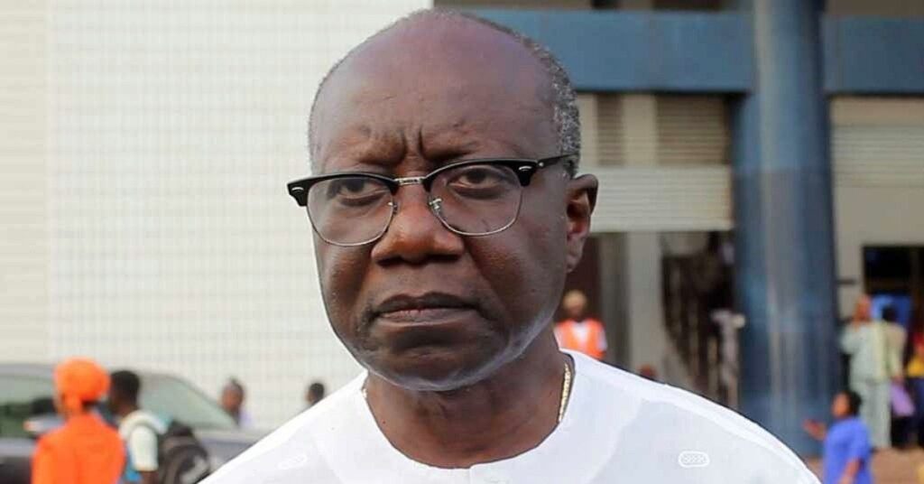 Ken Ofori-Atta during a public appearance