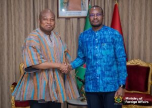 Ghana and Burkina Faso officials sign bilateral agreements at PJCC session in Ouagadougou