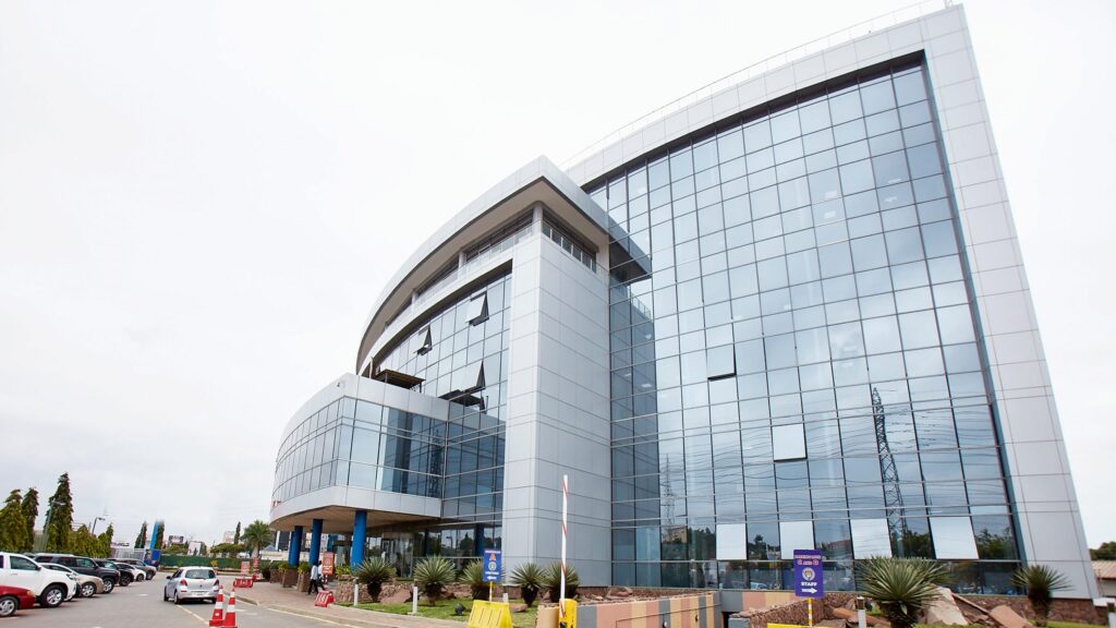 Ghana fuel prices shown on a fuel station pump in Accra