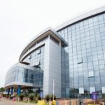 Ghana fuel prices shown on a fuel station pump in Accra