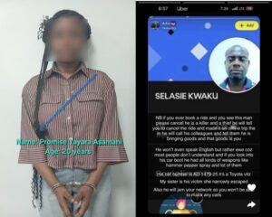 Ghana Police arrest after viral Snapchat post about Uber driver